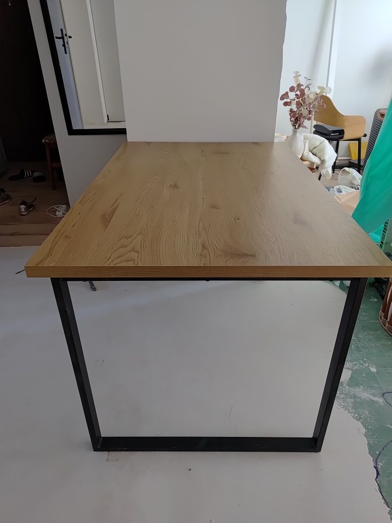 Stół 120 x 80, blat w kolorze dębu