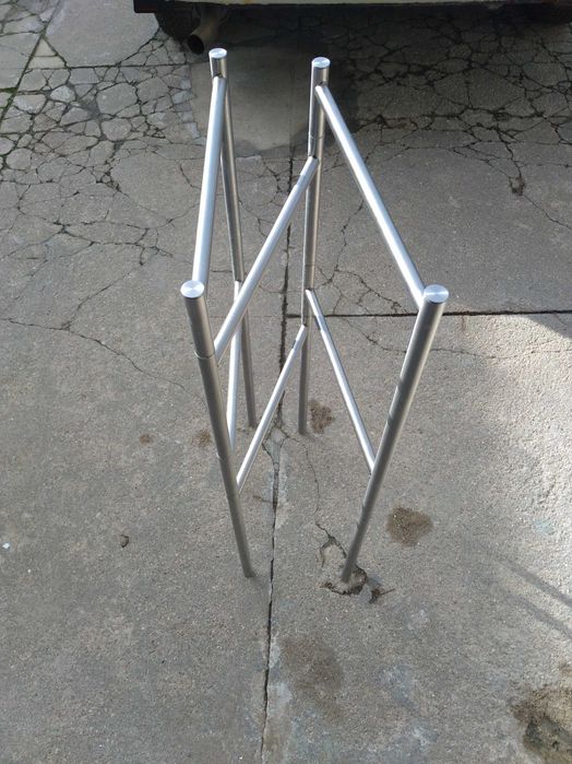 Suporte de toalhas _ WC _ Inox.