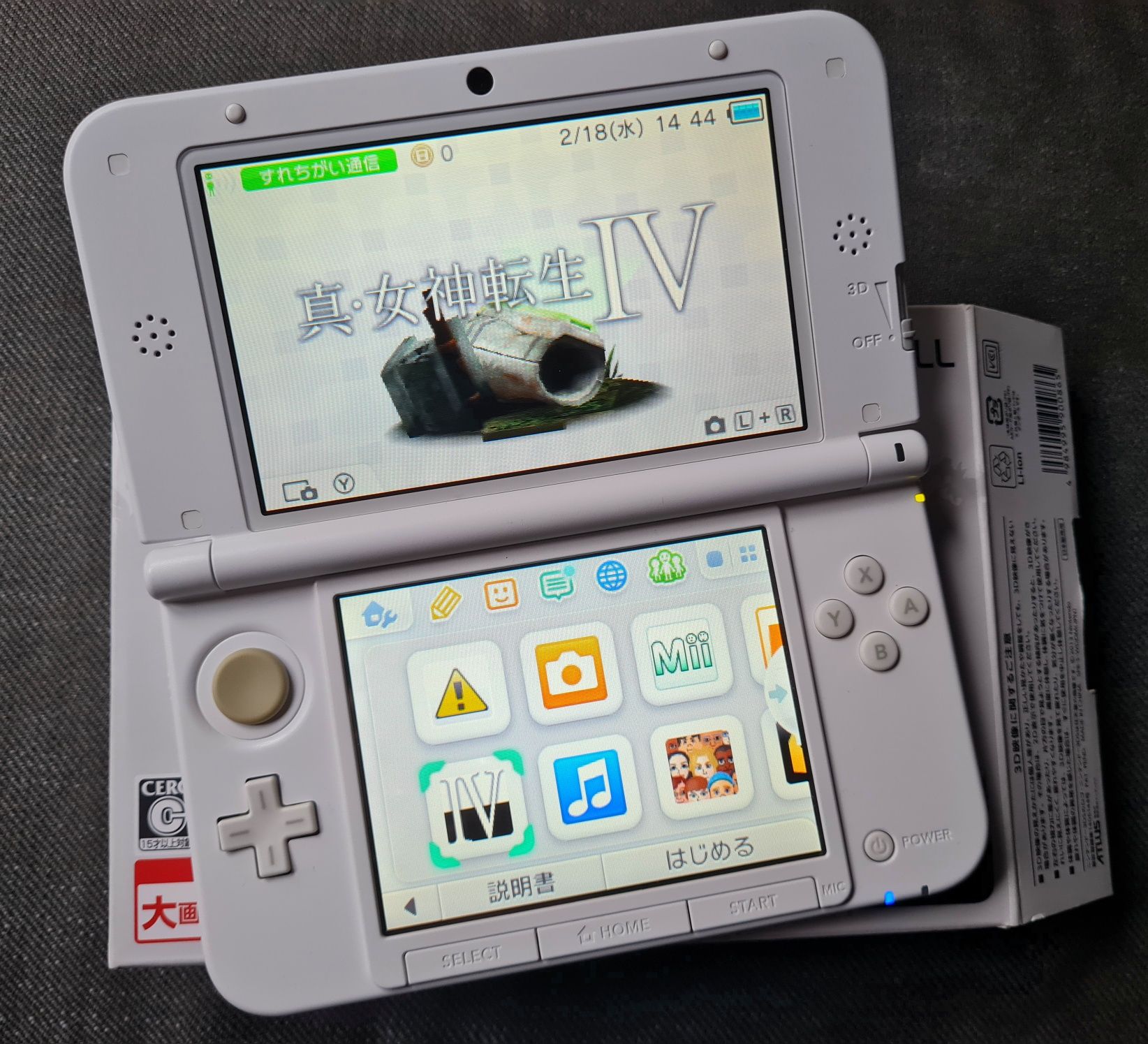 Nintendo 3DS LL Shin Megami Tensei IV Edition