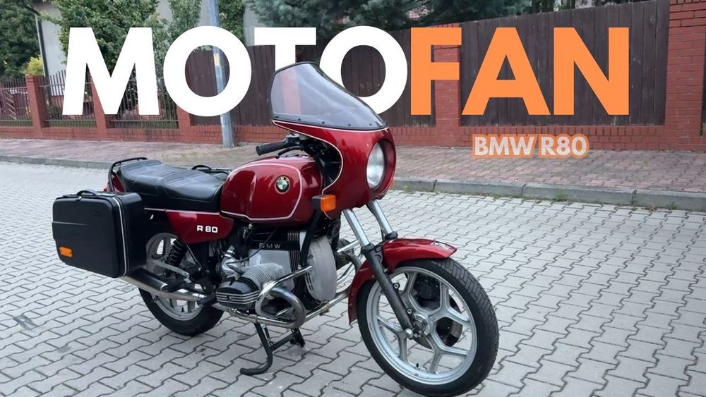 BMW R BMW R80 05.1988R 2 właścicieli od nowości kufry potwierdzone 66 tys km