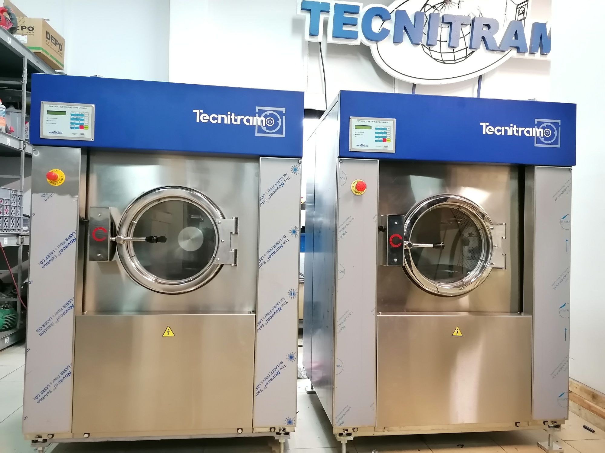 Máquina de lavar roupa industrial 20kg Self-service lares e hospitais