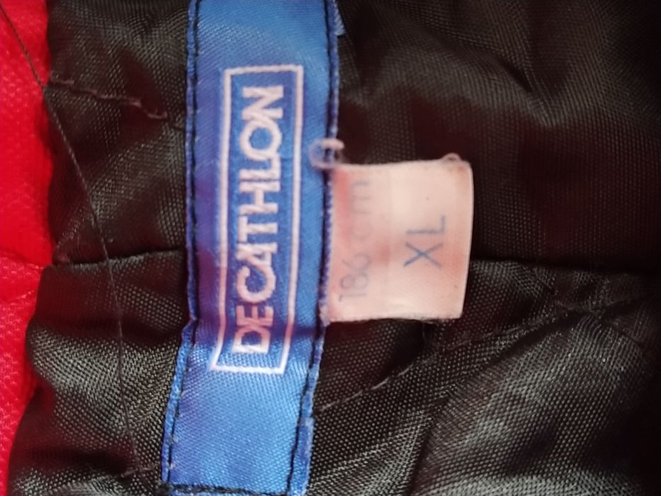 Лыжные штаны красные