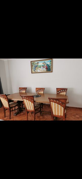 Stoł i 6 krzeseł