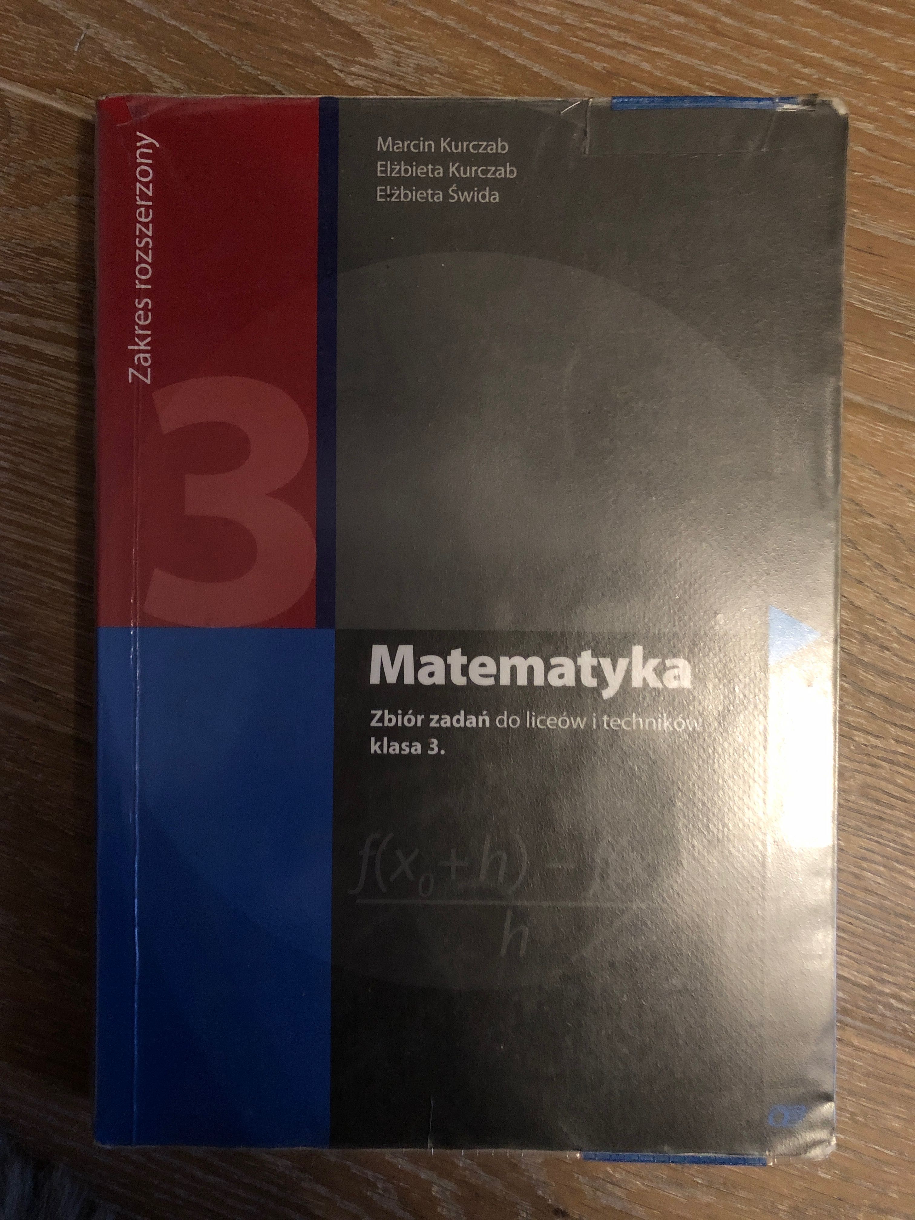 Matematyka 3 zbiór zadań