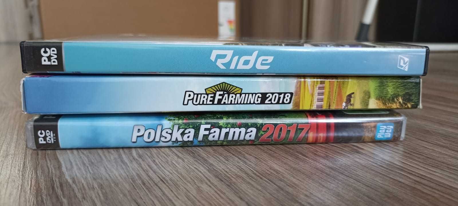 Gry PC polska farma 2017 pure farming 2018 Ride