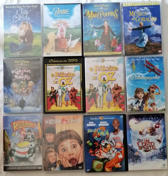 Filmes para ver e rever em família - dvd varios