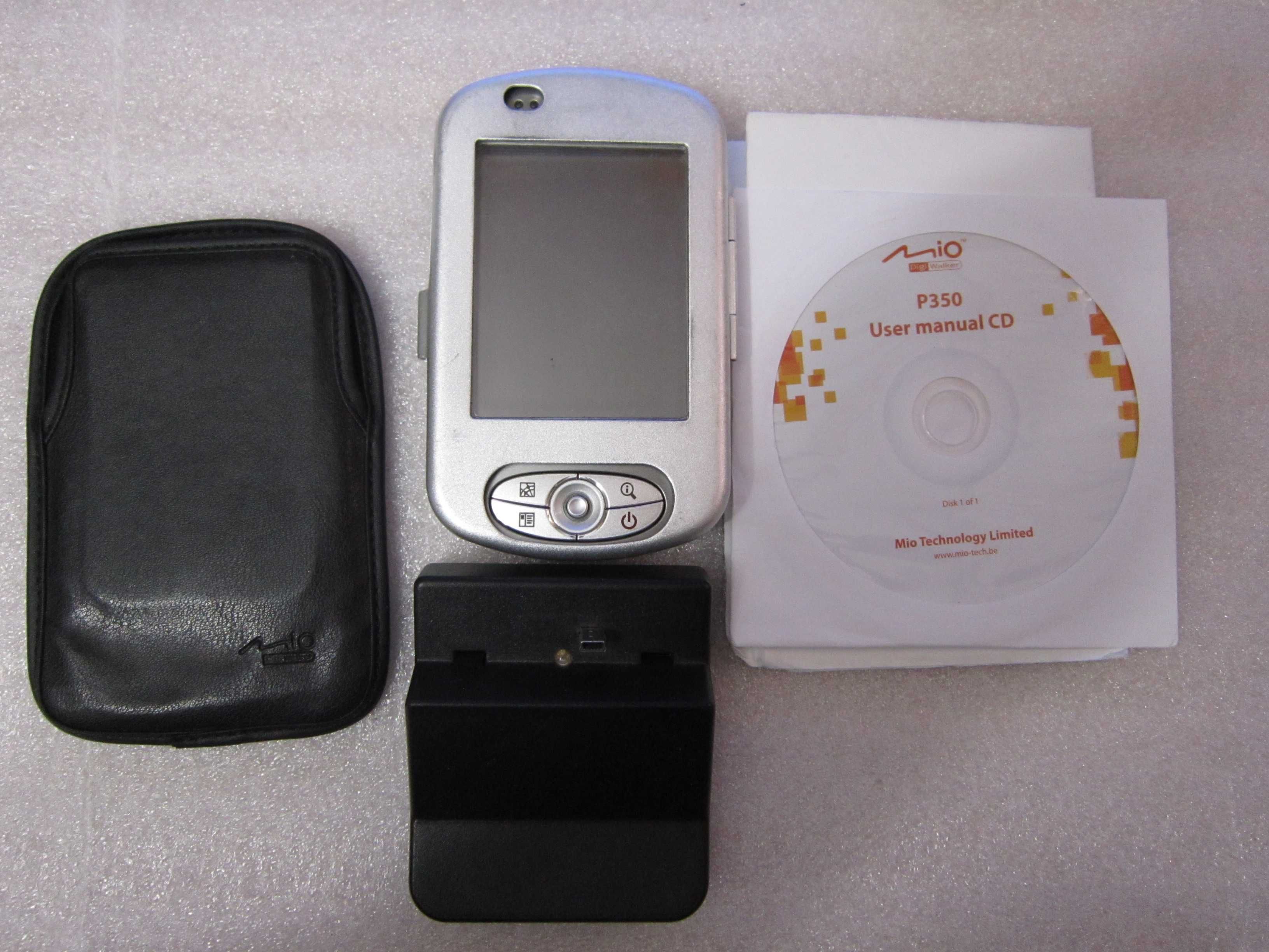 Palmtop Mio P350 nie uruchamia się uszkodzona stacja