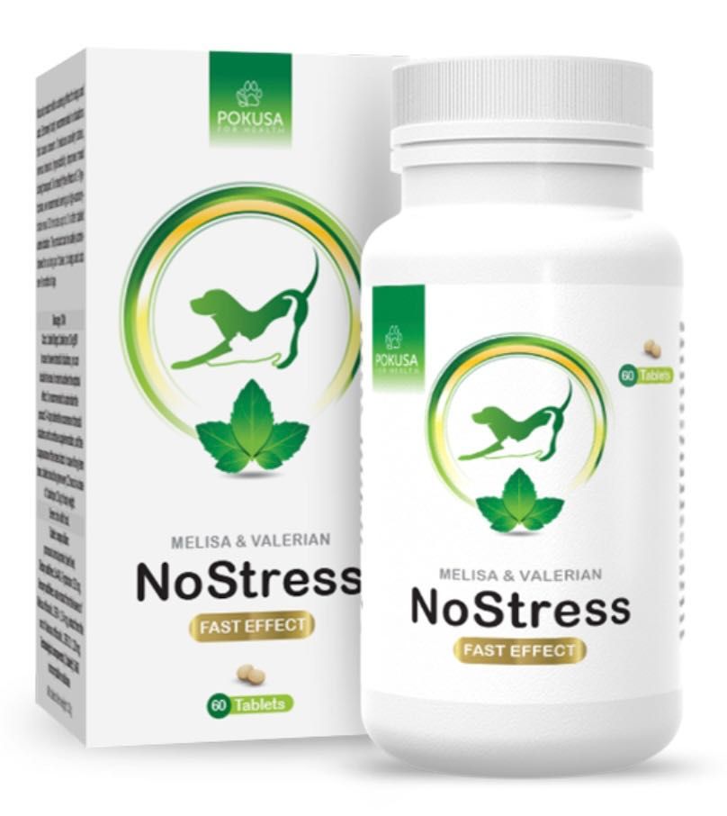 Pokusa No Stress dla psa lub kota 60 tabletek