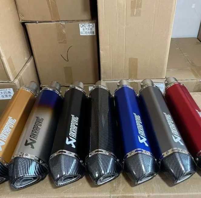 Прямоточна Труба Вихлоп Прямоток Акраповичь Вихлопна труба на мотоцикл