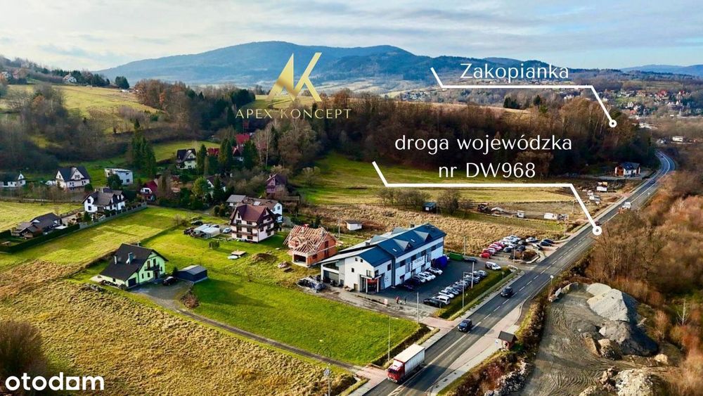 Lokale usługowe przy drodze wojewódzkiej w Lubniu!