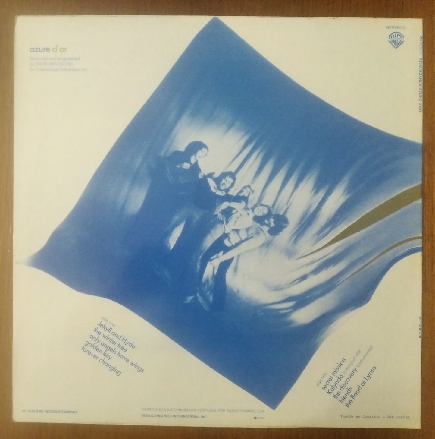 Renaissance disco de vinil "Azure D'or"