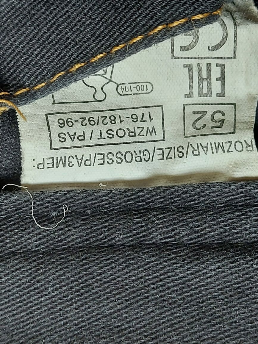 Spodnie męskie robocze rozmiar 52 firma BRIXTONX