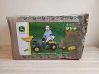 Rolly Toys Traktor na pedały John Deere z łyżką i przyczepą A Tr7