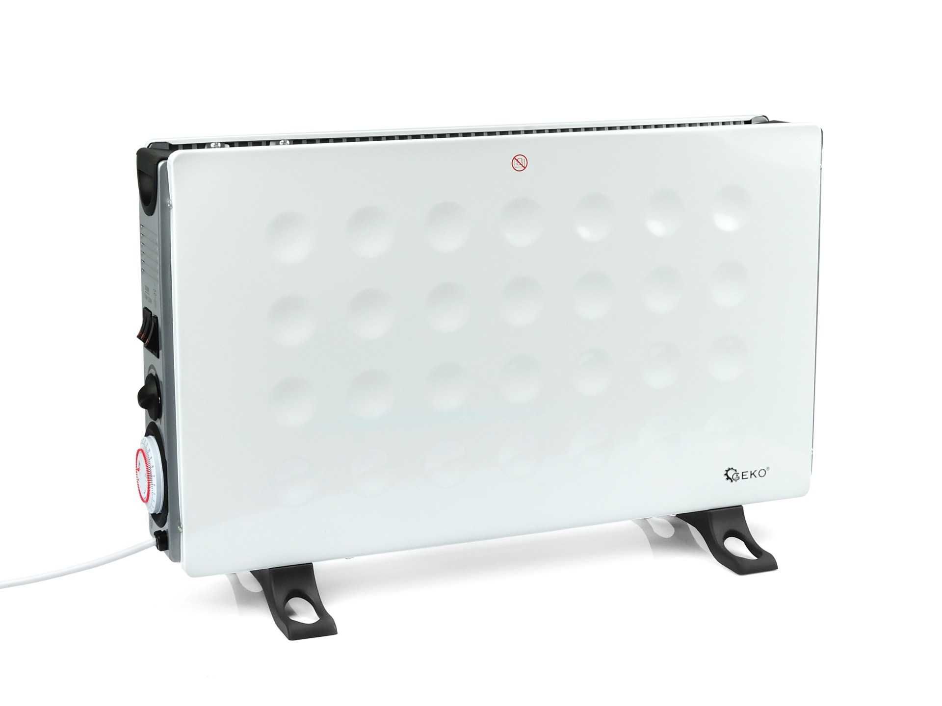 GRZEJNIK elektryczny konwektorowy timer TURBO farelka 2000W GEKO DL06D