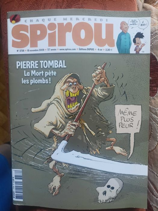 SPIROU komiks z wkładką, nowy, Listopad 2009