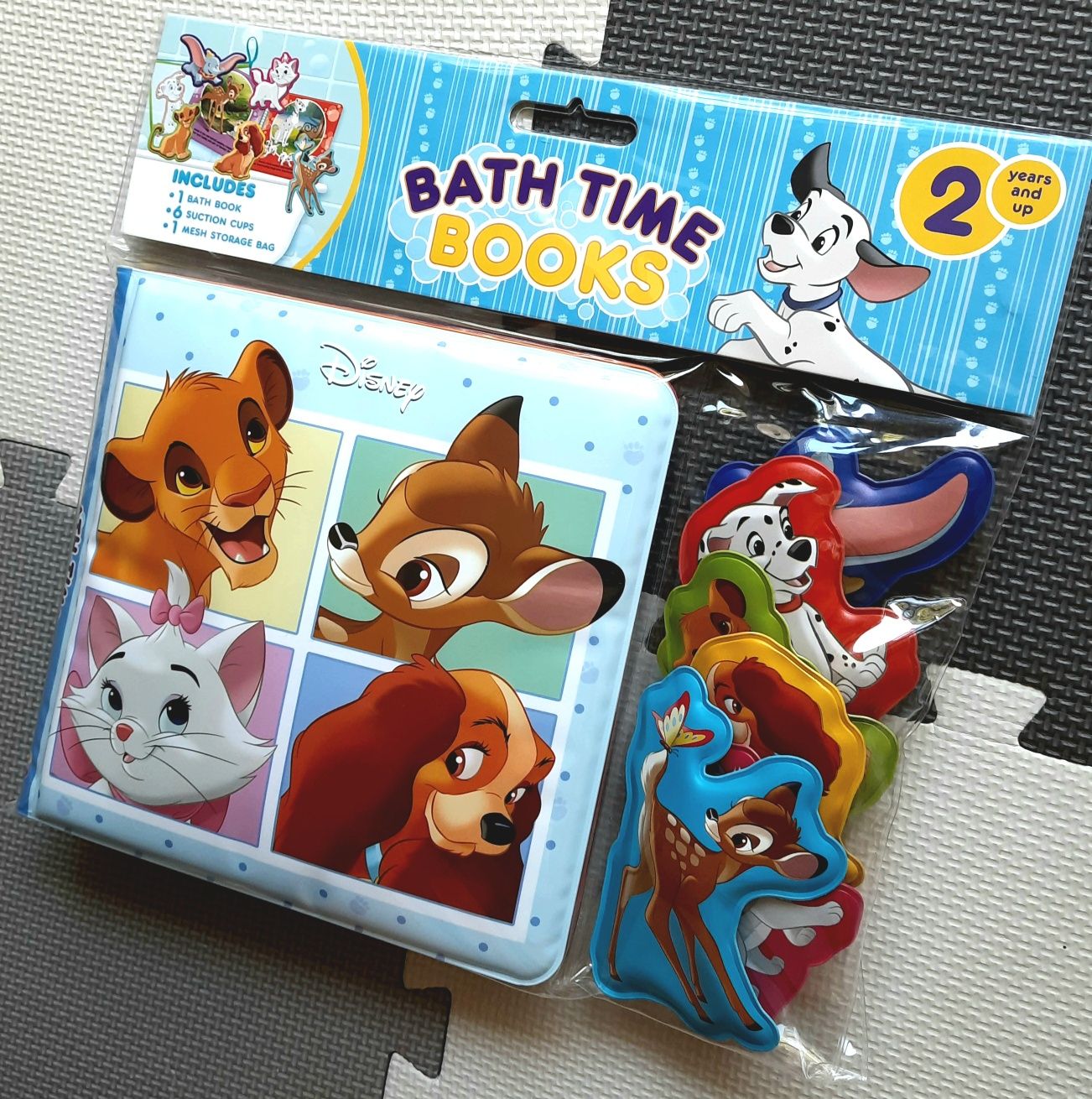 Disney Animals Bath Time Books książeczka kąpielowa po angielsku