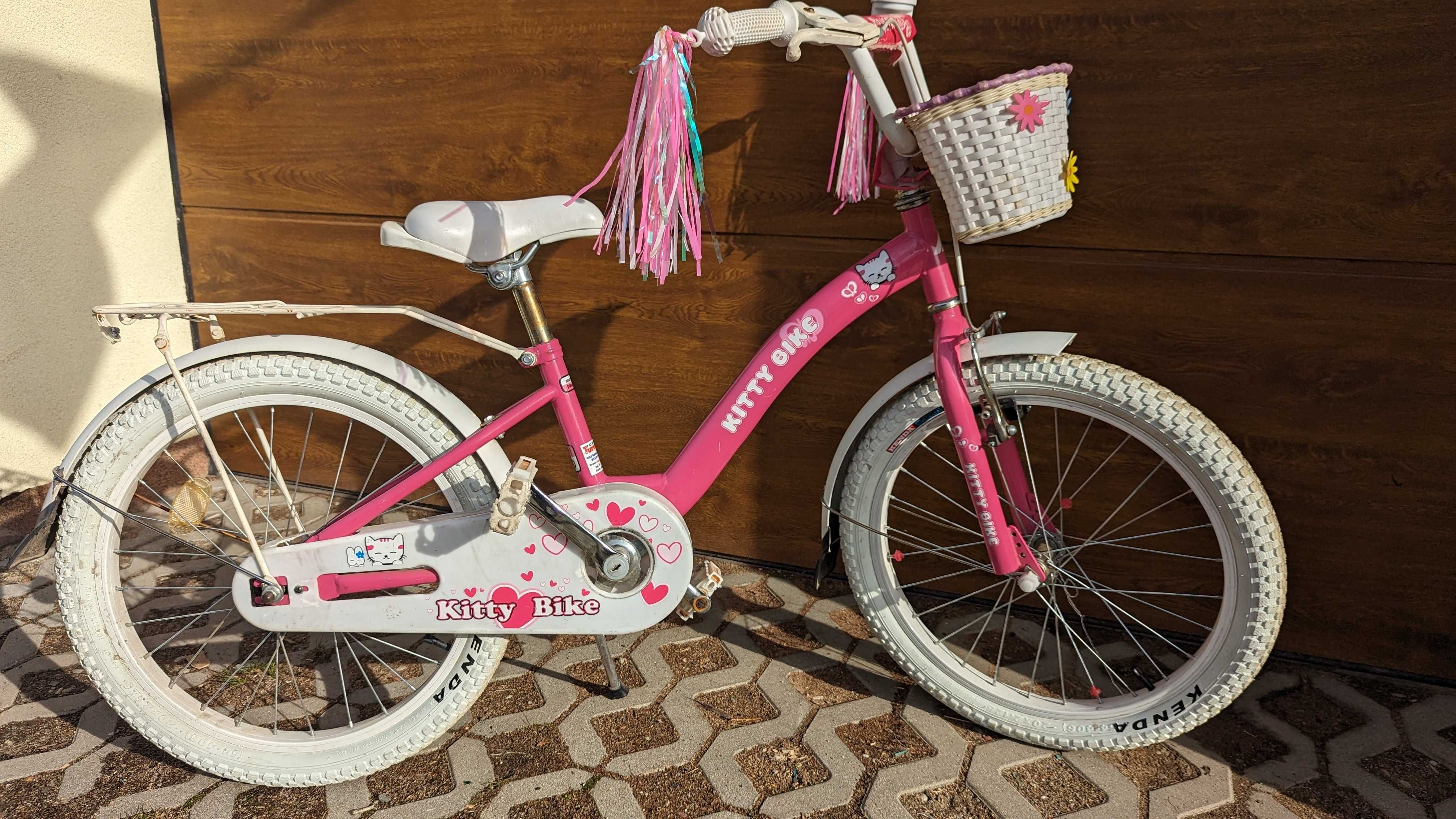 Rower Kitty Bike różowy koła 20"