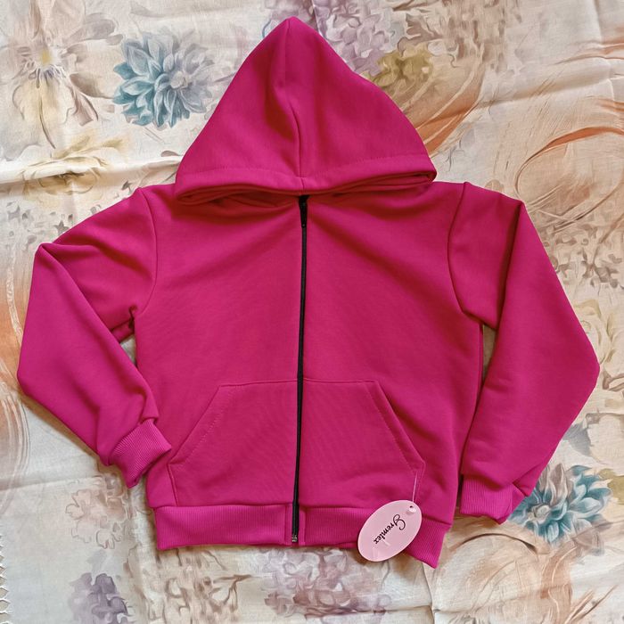 Bluza na zamek dla dziewczynki r 134