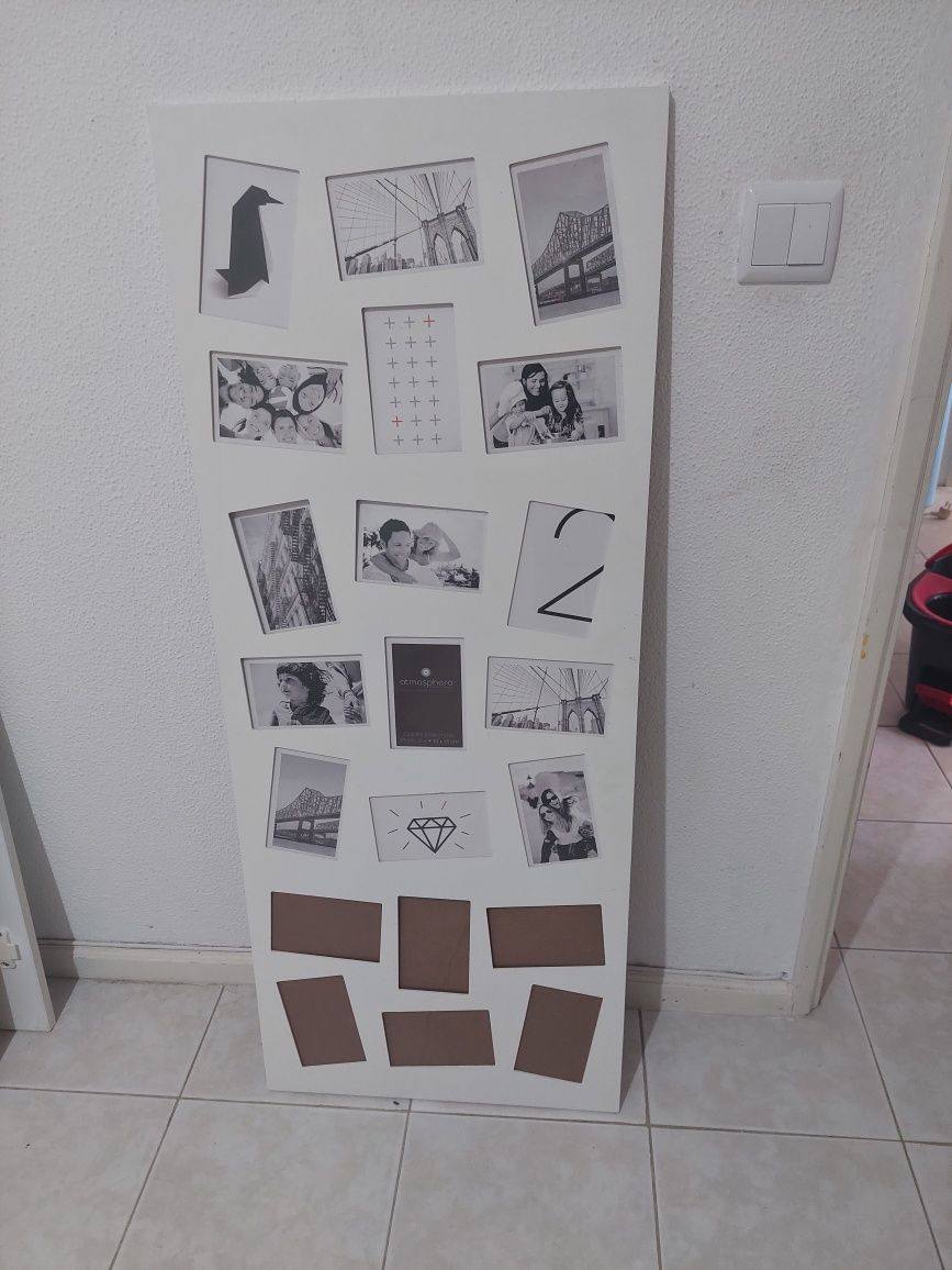 Quadro para fotos grande