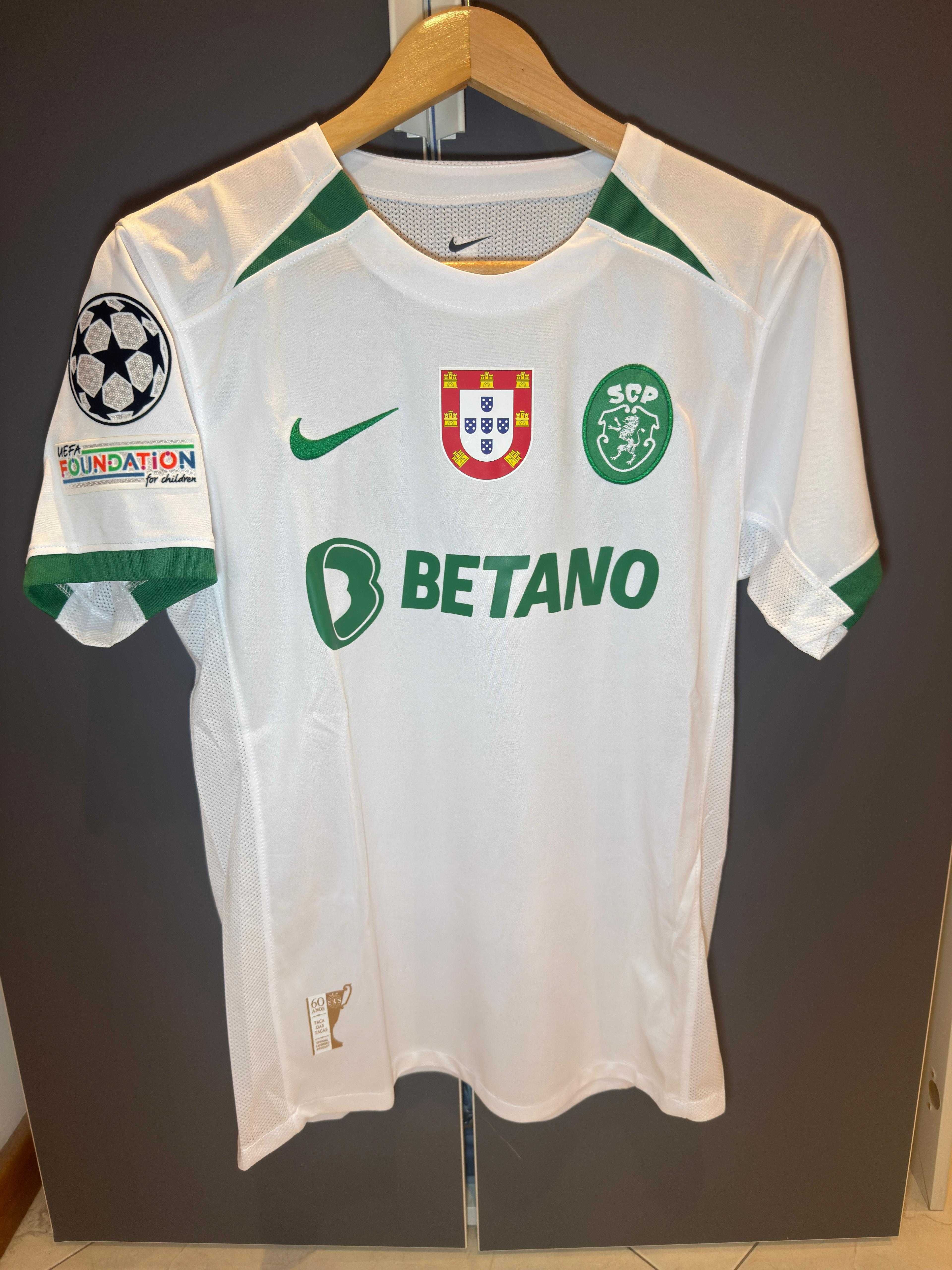Sporting edição liga dos Campeões 2024/2025 - Nova e Embalada - Tam S