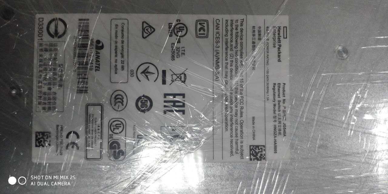 Коммутатор HP 1910-48 JG540A