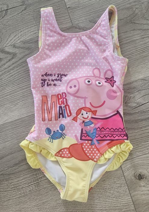 Strój kąpielowy Świnka Peppa.