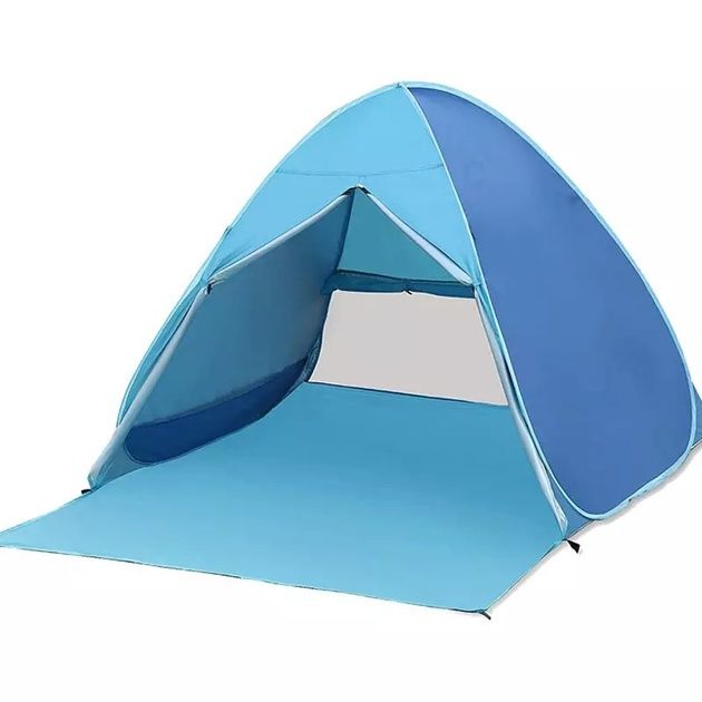 Намет пляжний чотириміснийсаморозкладний з чохлом .