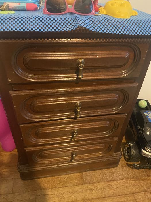 Cama de Casal c/ cabeceiras e colchão