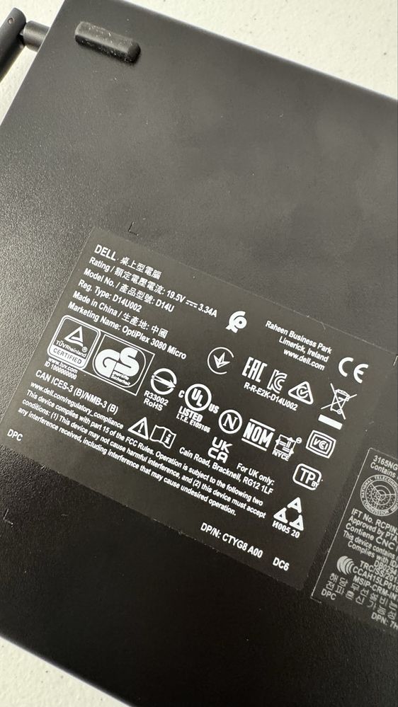 DELL OptiPlex 3080 Micro