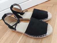 Espadryle/sandały Nelli Blu czarne r.36