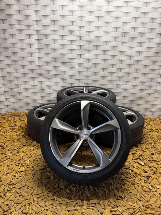 Felgi koła letnie 6mm Borbet 19 cali 5x112 audi vw seat skoda touran