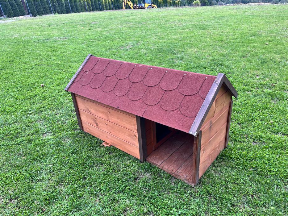 Buda dla psa ocieplana