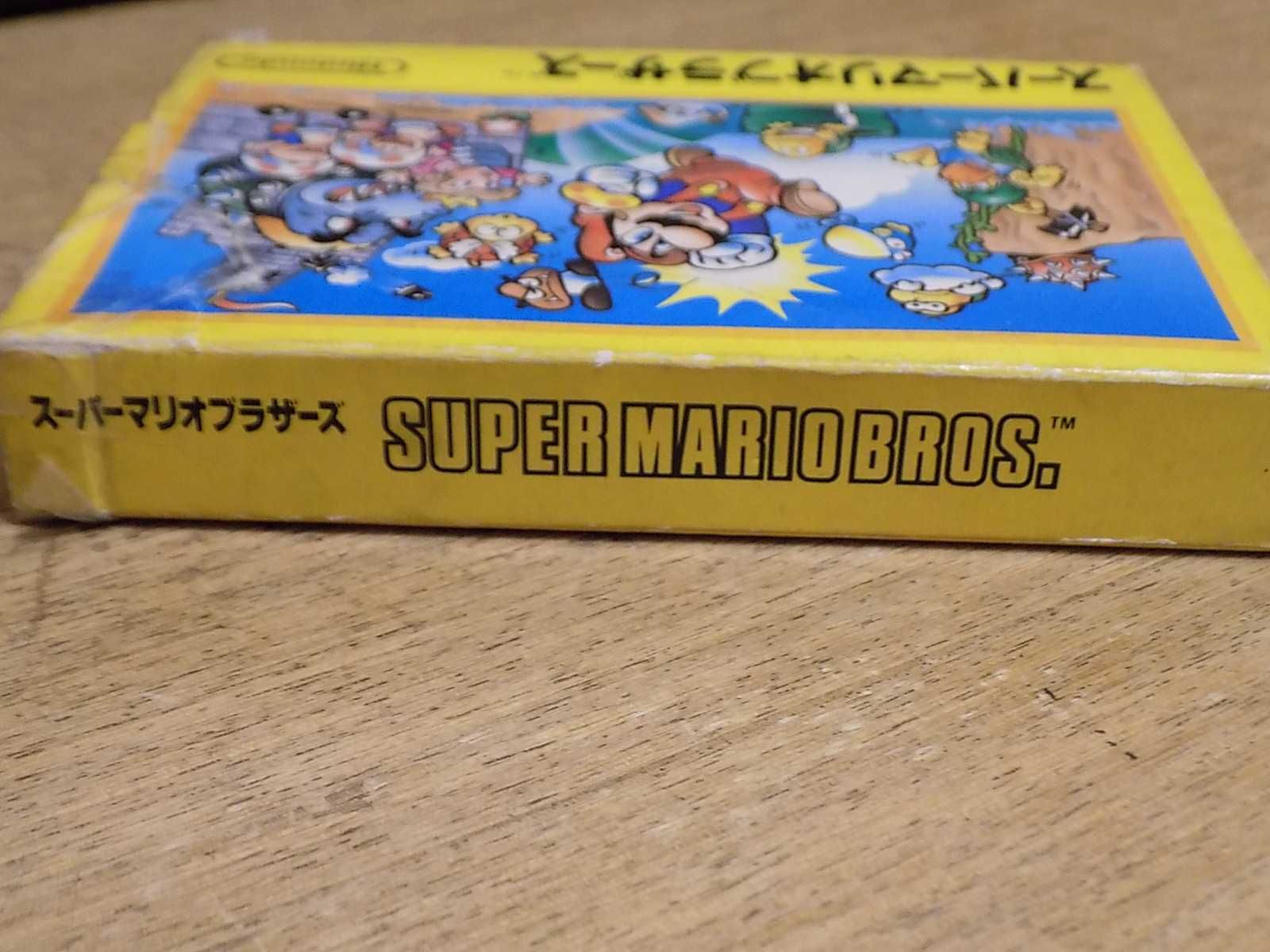 Super Mario Bros. z pudełkiem - kartridż na Nintendo Famicom / Pegasus