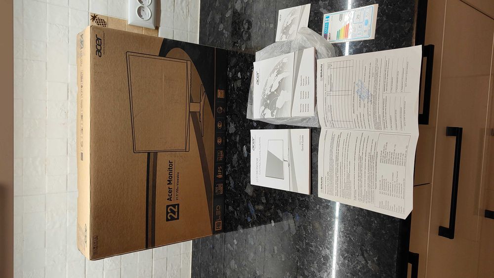 Б/в IPS монітор ACER G227HQL 21.5" (55см), тонкі рамки, захист очей