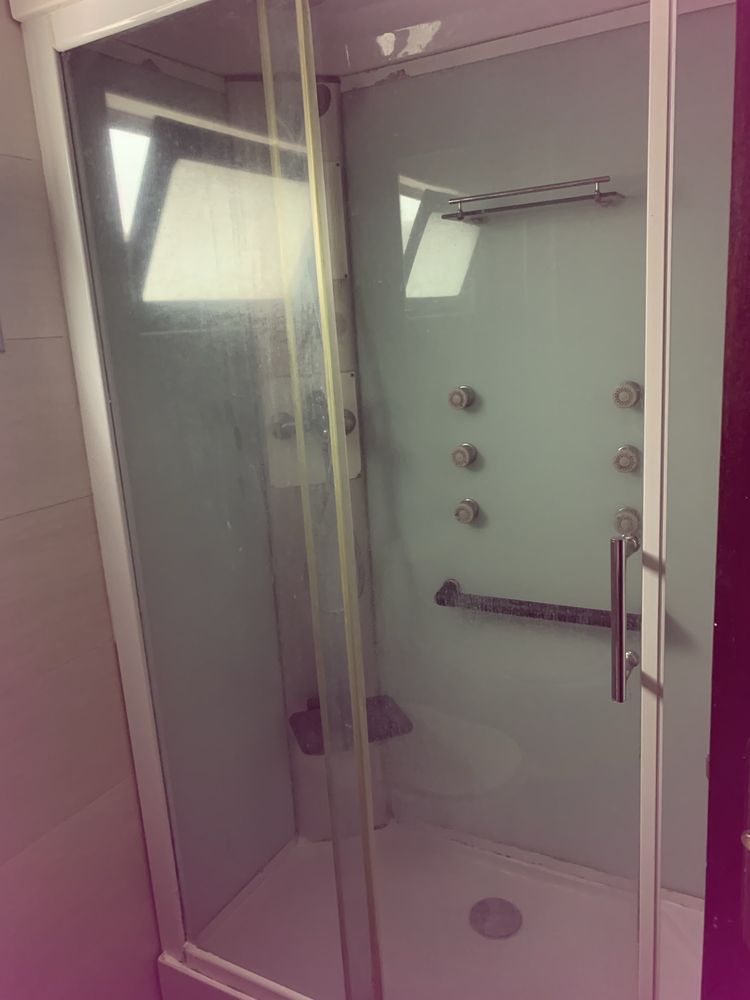 Cabine de duche retangular