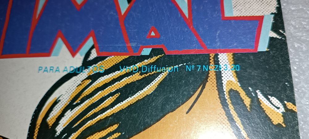 Antiga revista para adultos ANIMAL