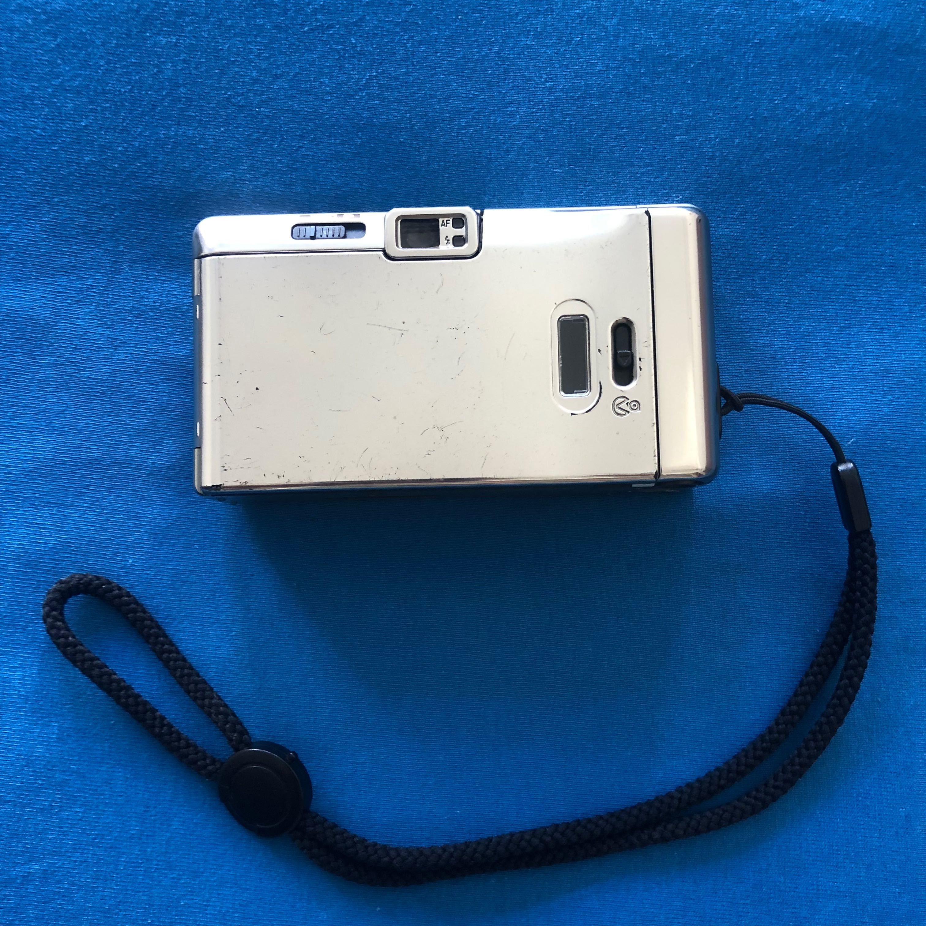 35mm analog Pentax Espio Mini 75 years + Voigtländer bag