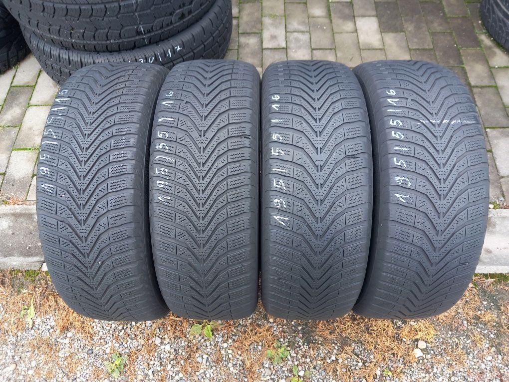 4x Opony Używane Całoroczne 195/55R16 Vredenstein