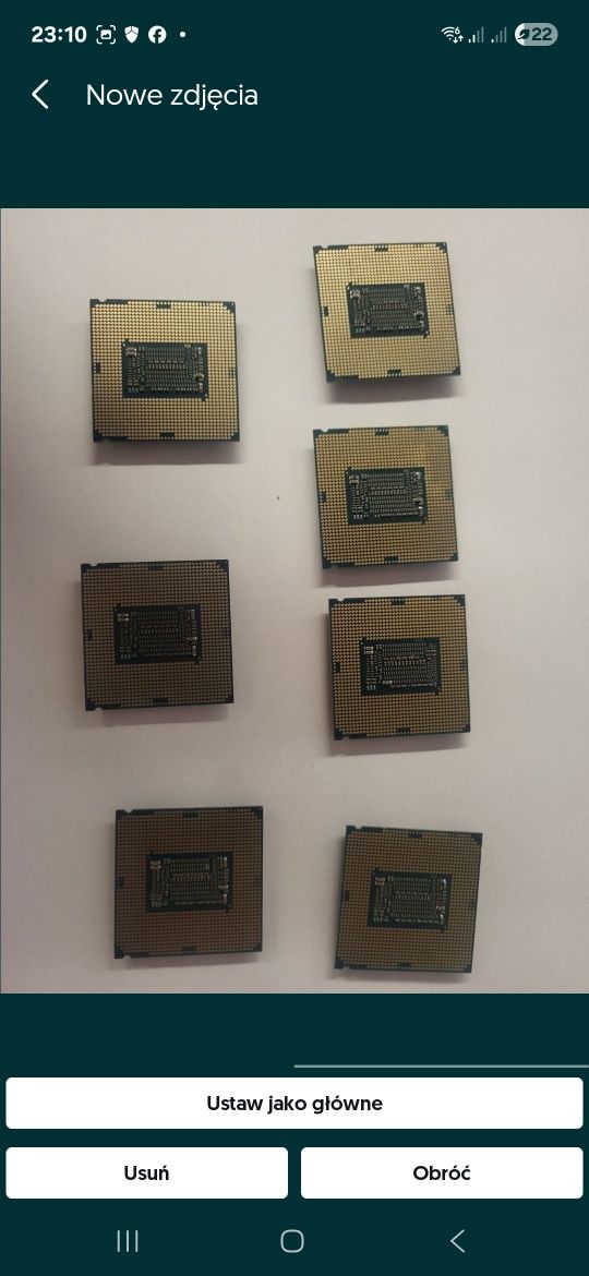 Procesor Intel Core i7-8700 3.20GHz (Nietestowane) Zakupiłem 7 proceso
