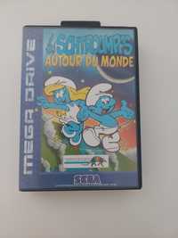 Jogo Smurfs - Mega Drive