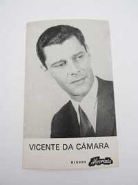 1968 Postal Original VICENTE DA CÂMARA Discos Alvorada Fado Fadista