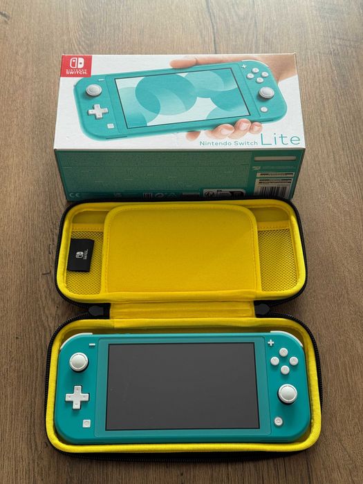 Konsola Nintendo Switch Lite 32 GB turkusowa