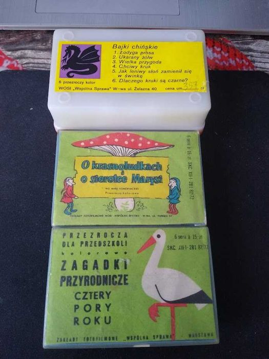 Bajki na rzutnik 3 zestawy 18 sztuk