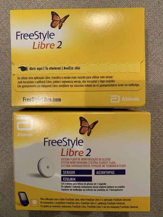 Freestyle LIBRE 2. Data ważności 12-2026. NOWE. Zaplombowane.