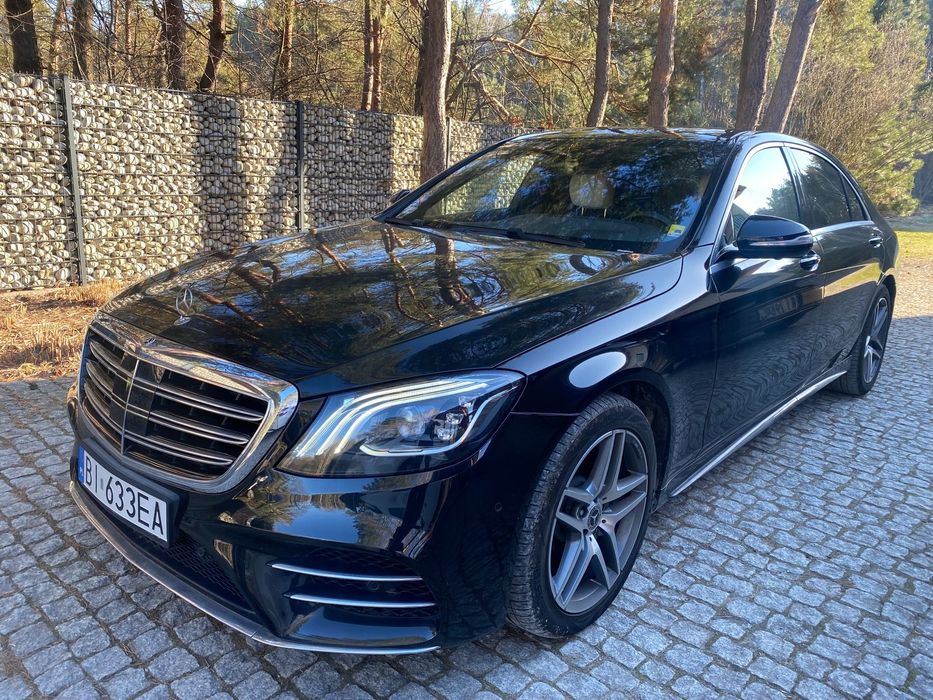 Mercedes-Benz Klasa S 350d LONG max wersja, 2020, I wlas salonPL bezwypad, po serwisie, FV23
