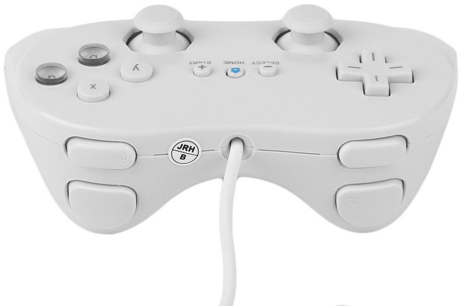 Comando Classico Pro controlador joystick Nintendo WII NOVO