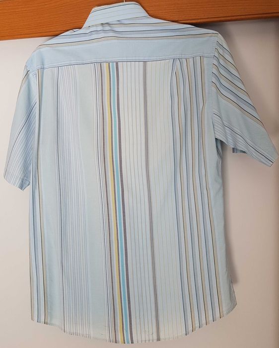 Koszula męska z krótkim rękawem rozm. 42