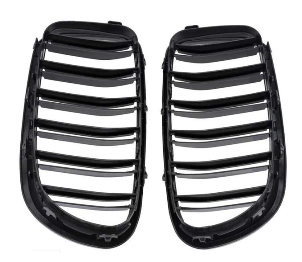 PROMOÇÃO Grelhas Preto Brilho dupla Barra BMW série 5 F10 F11 F18
