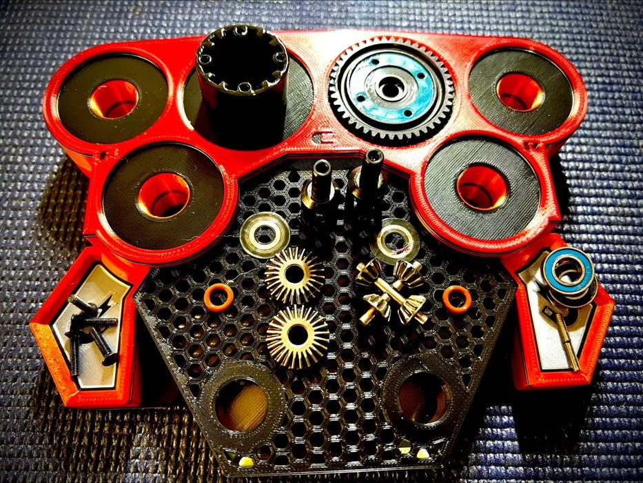 Suporte Profissional para Diferenciais de Carros RC