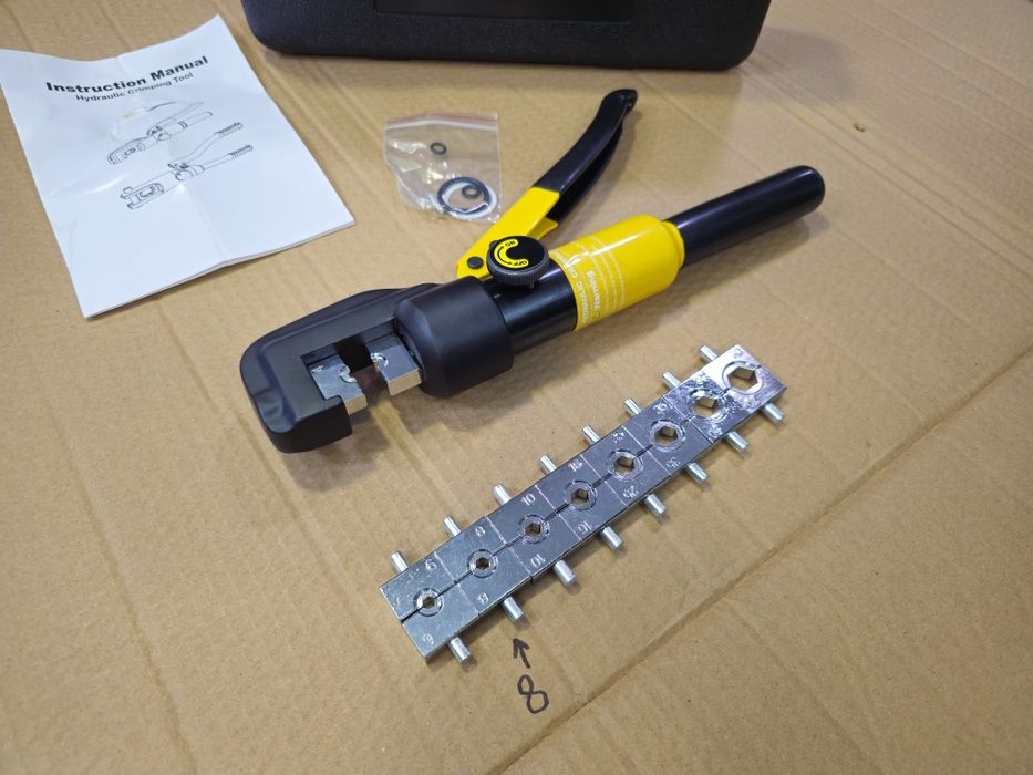 4,6,+8,10,16..70 Гидравлический Пресс ручной для Обжима гильз Опресовк